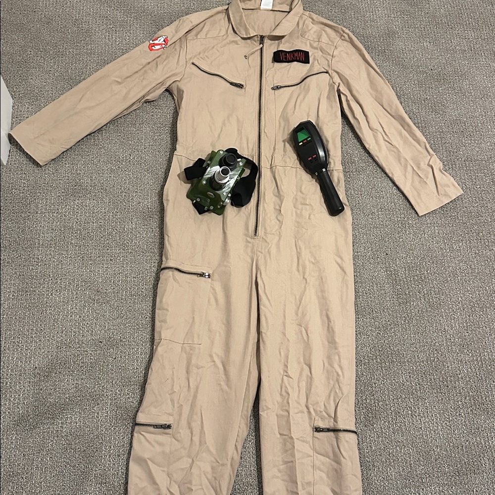 Ghostbusters costumes. Size S/M. Jumpsuit and for parties